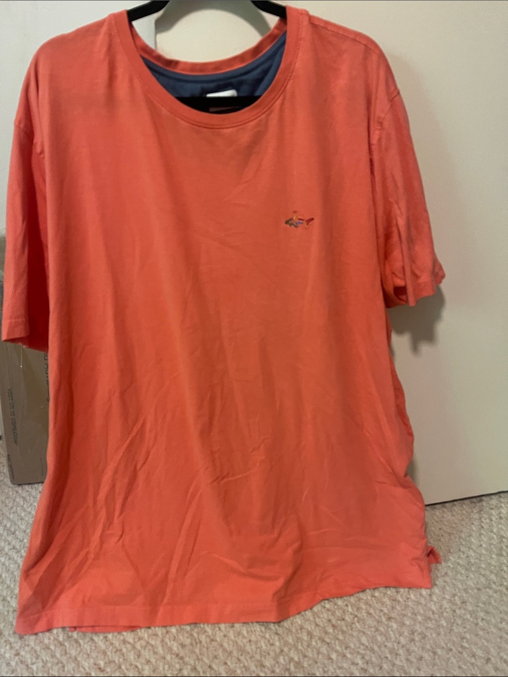 Greg Norman Collection Coral Short Sleeve Crew Neck Shirt